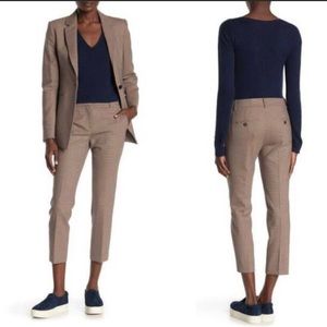 Theory treeca 2 Portland pants plaid 0